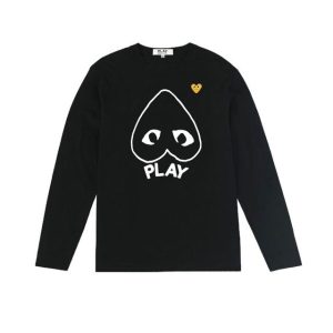 CDG Men Women Long sleeved Sweatshirt