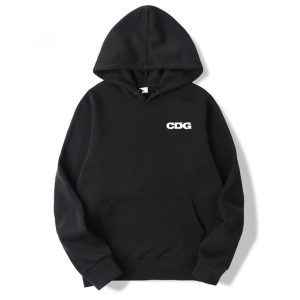 Comme Des Garcons Small Logo Hoodie