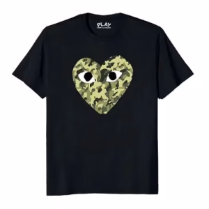 Comme des Garcons Heart Camo Tee