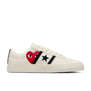 Converse x CDG PLAY One Star Academy Pro (White)