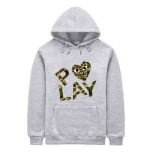 New Comme De Garcons PlaY Camo Hoodie